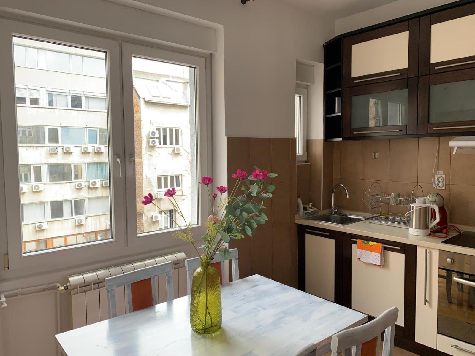 City Center Crown Apartment ベオグラード エクステリア 写真